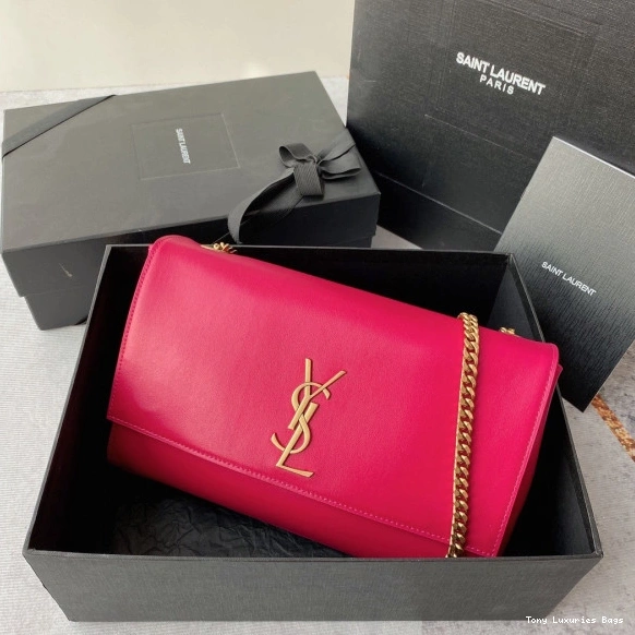 Tony Luxuries SUEDE SMOOTH REVERSIBLE AND IN YSL KATE MEDIUM LEATHER 0723